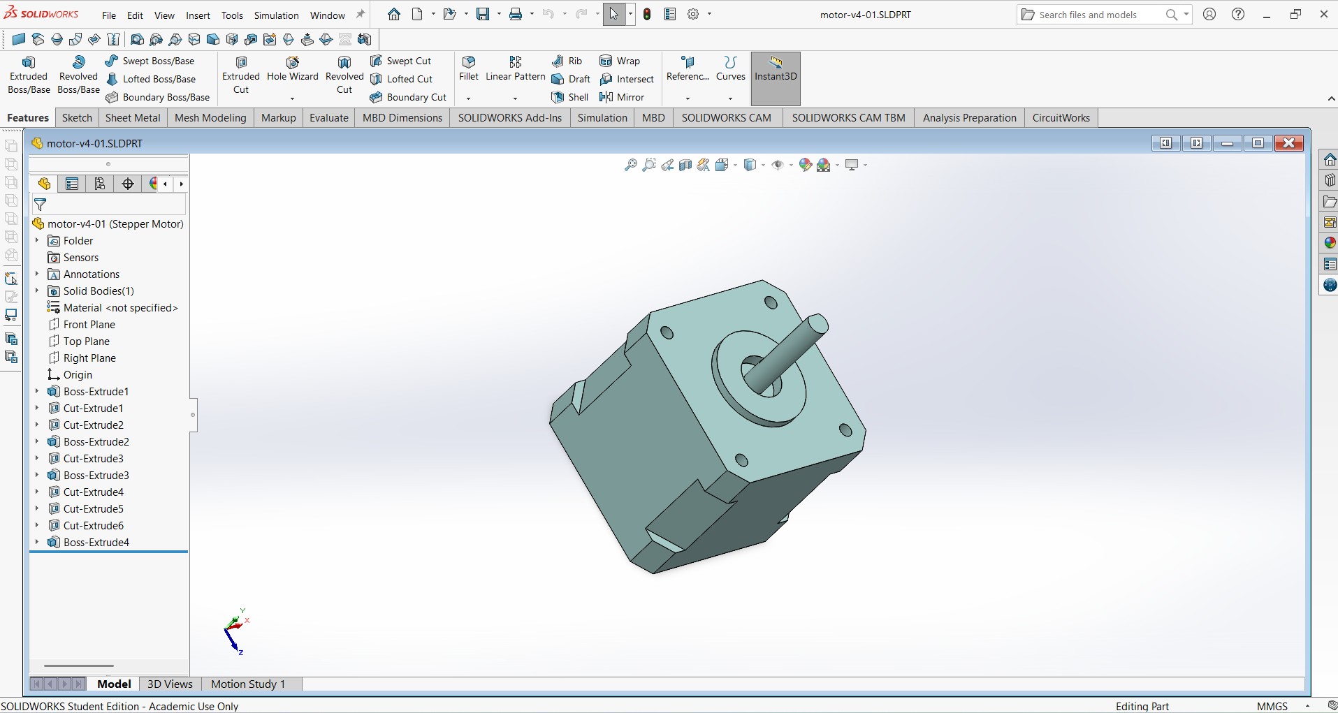 Model Motor SW